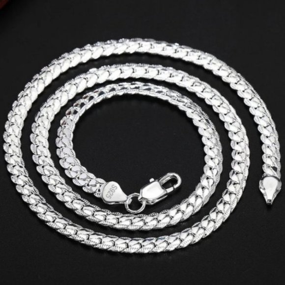 NEW 20'' 925 Sterling Silver Braided Snake Chain - Picture 8 of 9